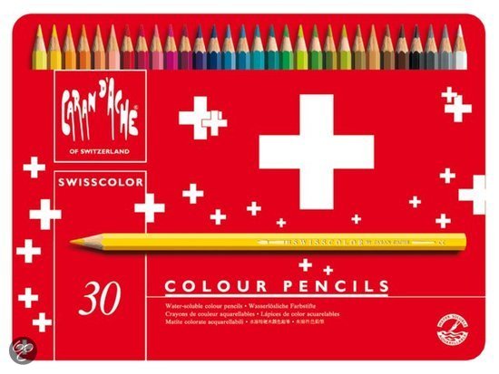 Kleurpotloden Caran D�che Swisscolor